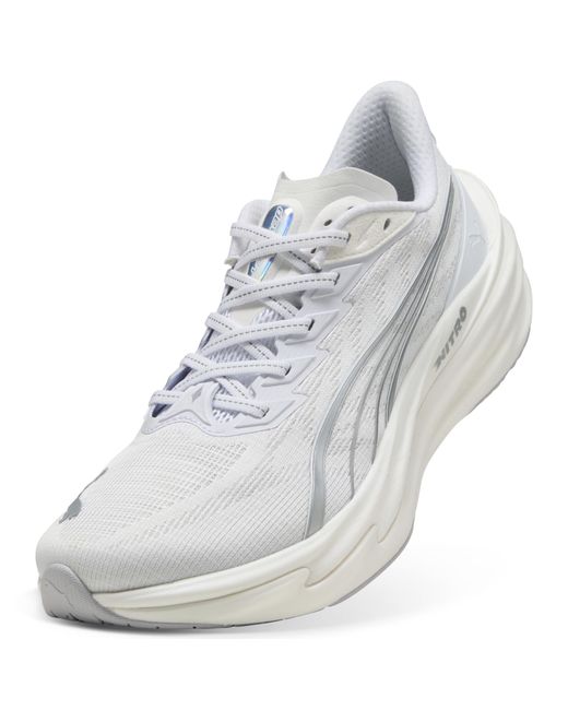 PUMA White Deviate Nitroâ 4 Road Running Shoes for men