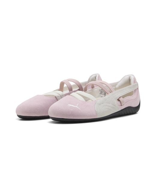 PUMA Speedcat Ballet Suede Schoenen Voor Roze/Wit in het White