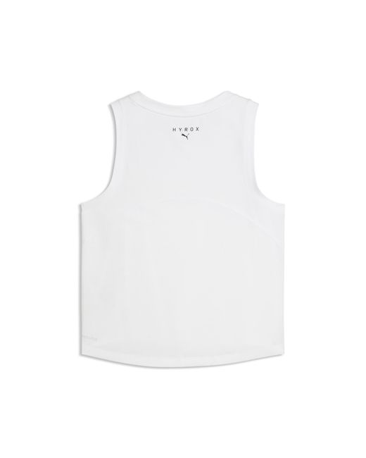 PUMA White X Hyrox Cloudspun Thermoadapt Crop Tank Top