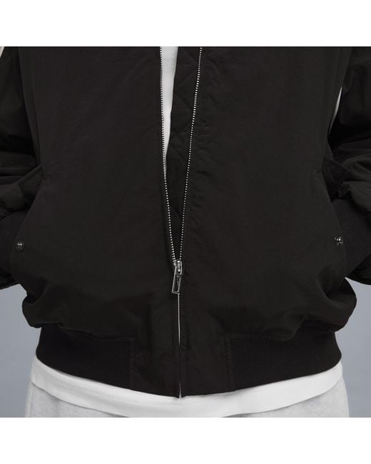 PUMA Black T7 Bomber Jacket