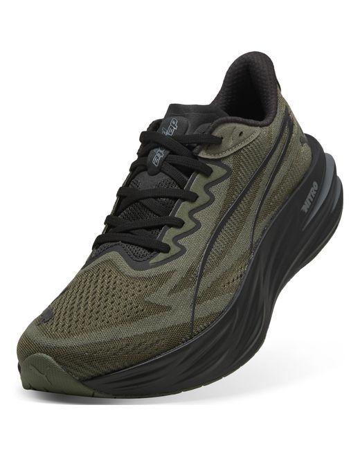 PUMA Black Deviate Pure Nitroâ Running Shoes for men