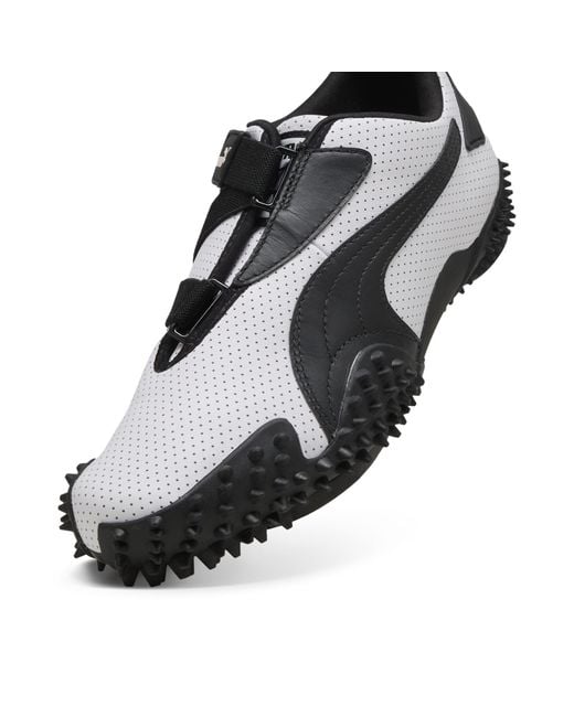 PUMA Black Mostro Perforated Sneakers