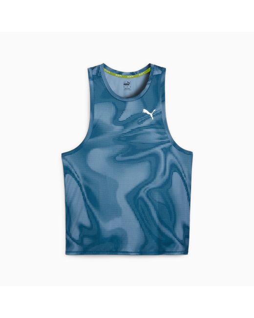 PUMA Blue Run Favourite Singlet Shirt for men