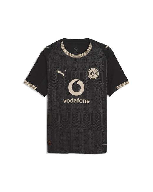 PUMA Black Borussia Dortmund Authentic Special Edition Jersey for men