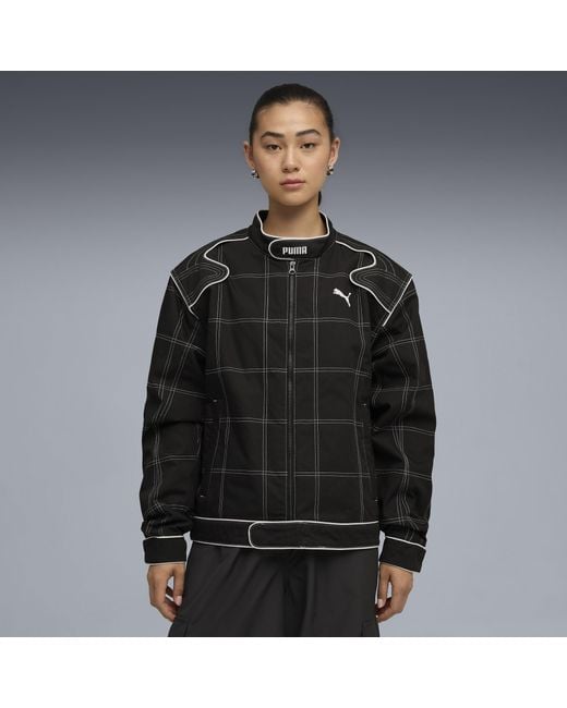 Giacca Stile Racer Future..Archive Abbigliamento, Nero di PUMA in Black