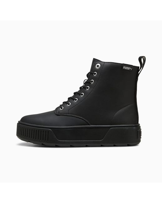 PUMA Black Karmen Stiefel