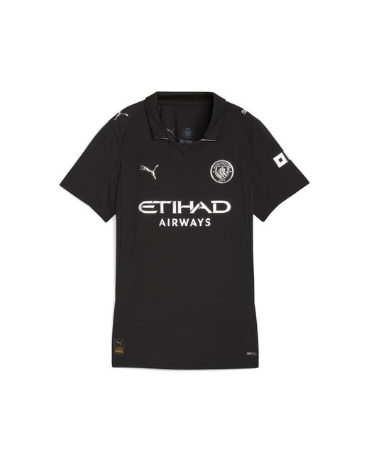 PUMA Black Manchester City 25/26 Replica Away Jersey