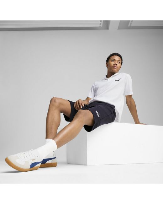 PUMA Blue Essentials No. 1 Logo 10" Shorts for men