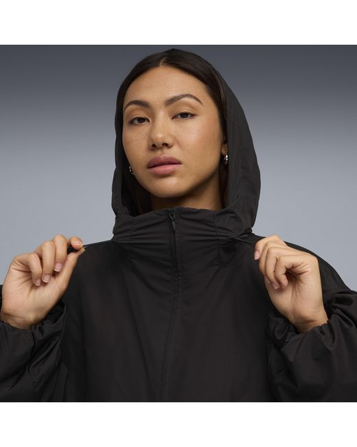 PUMA X Rosã Oversized Jack Met Halve Ritssluiting Voor Maat in het Black