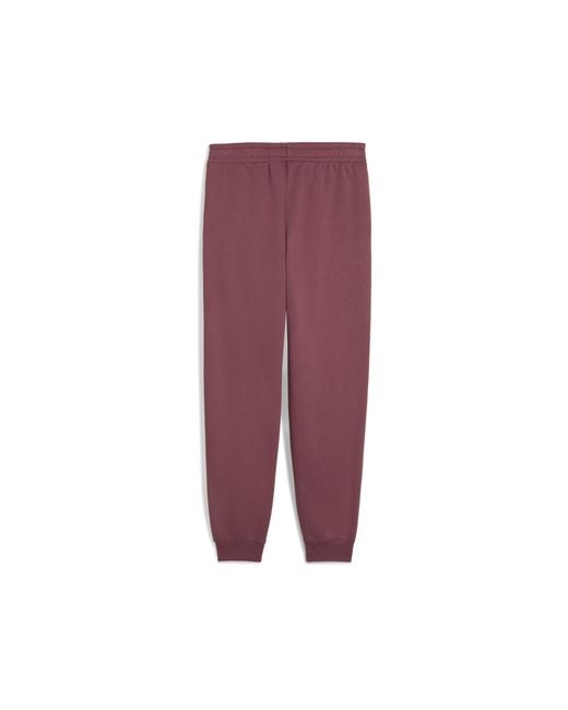 PUMA Ess No. 1-Logo Fleece Sweatpant Voor Maat in het Purple