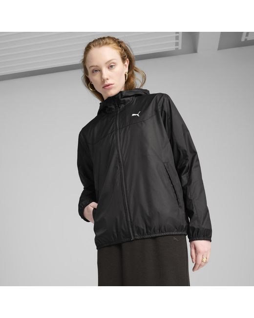 PUMA Black Essentials Regular Windbreaker