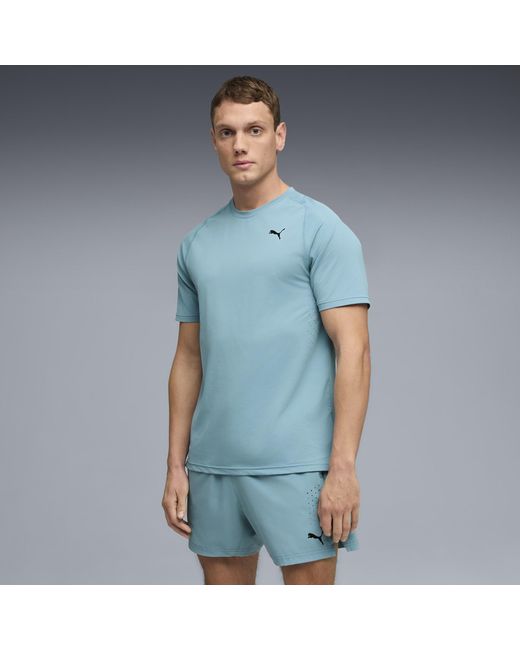 PUMA Blue Pwrmode Training T-Shirt for men