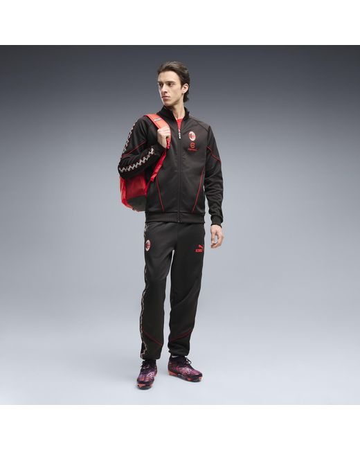 PUMA Black Ac Milan King Anthem Jacket for men