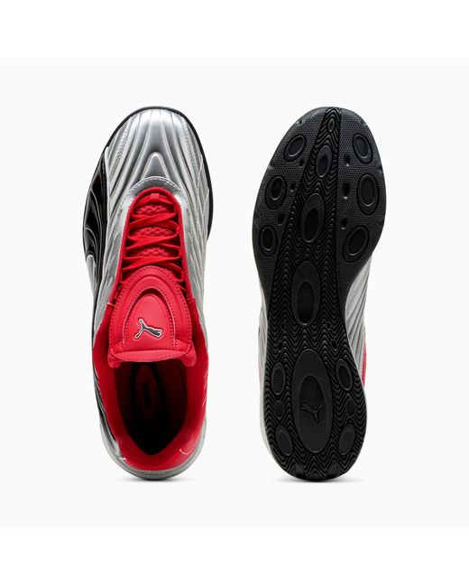 PUMA Red V-S2 Goalgetter Sneakers /For All Time