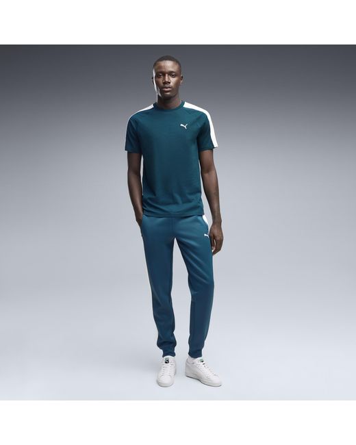 PUMA Blue T7 T-Shirt for men