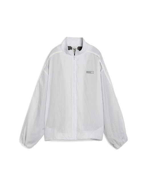 PUMA Gray X Rosé T7 Track Jacket