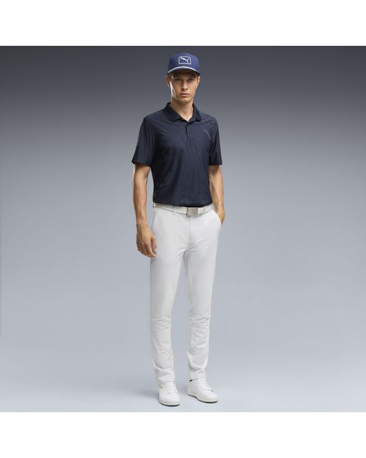 PUMA Blue Mattr Prima Bloom Golf Polo for men