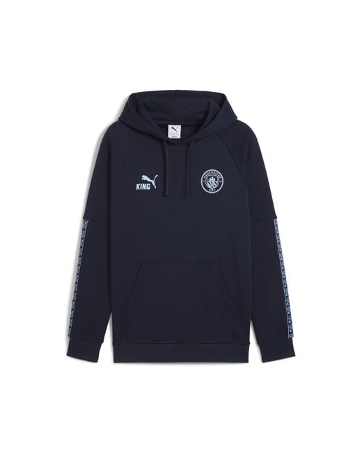 PUMA Blue Manchester City King Hoodie for men