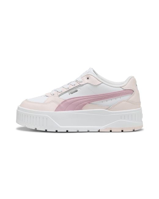 PUMA White Karmen Ii Idol Sneakers Damen, Schuhe