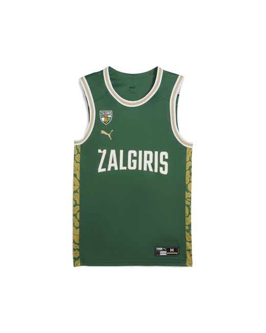 PUMA BC Zalgiris Kaunas 24/25 Heimtrikot in Green für Herren