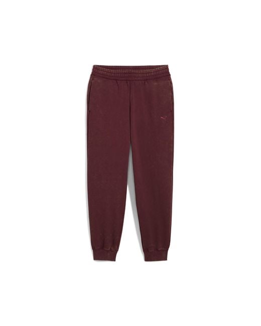 PUMA Red Ess Elevated Wash Sweatpants