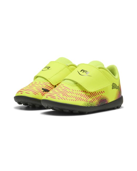 Botas De Fútbol Future 8 Play Tt V Para Niños, Calzado, Amarillo Alert/Negro/Sun Struck PUMA de color Yellow