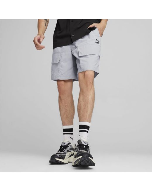 PUMA Classics Cargo-Shorts in Gray für Herren