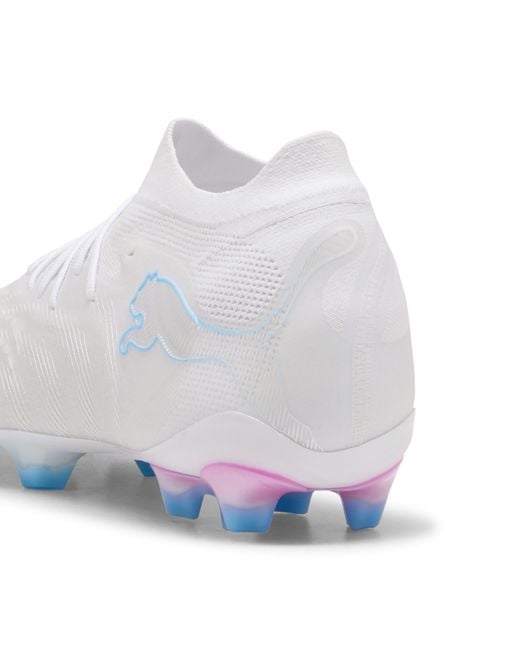 PUMA White Future 9 Ultimate Fg Football Boots