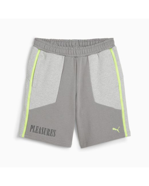 PUMA Gray X Pleasures Shorts for men