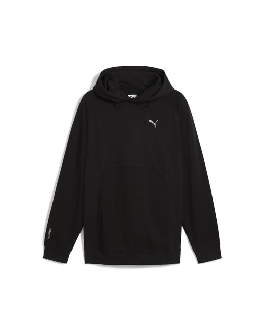 PUMA Black TECH DELTAKNIT Relaxed Hoodie