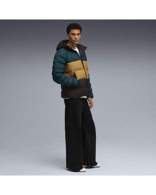 Giacca Mono Con Cappuccio Da Uomo, Abbigliamento, Verde Terrain di PUMA in Green da Uomo