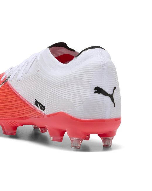 PUMA Red Ultra Nitro 7 Match Mxsg Football Boots