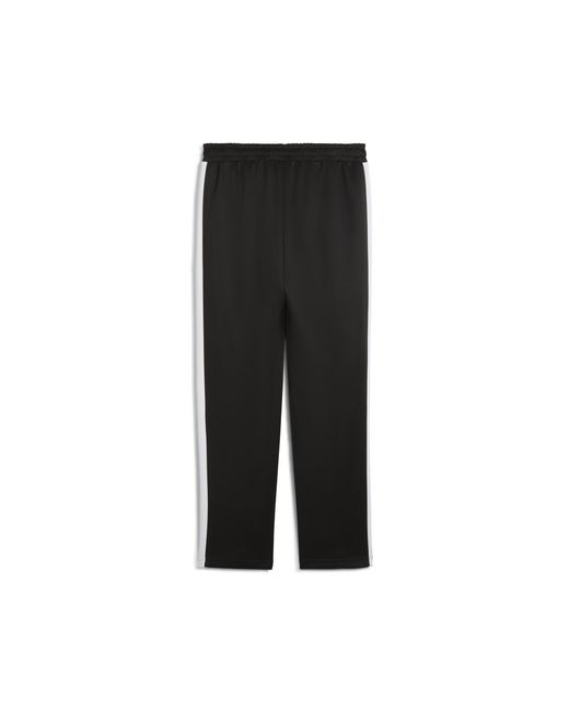 PUMA Black T7 Relaxed Track Pants for men