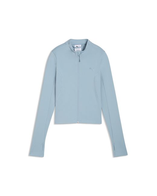 PUMA Blue Tech Sense Slim Track Jacket