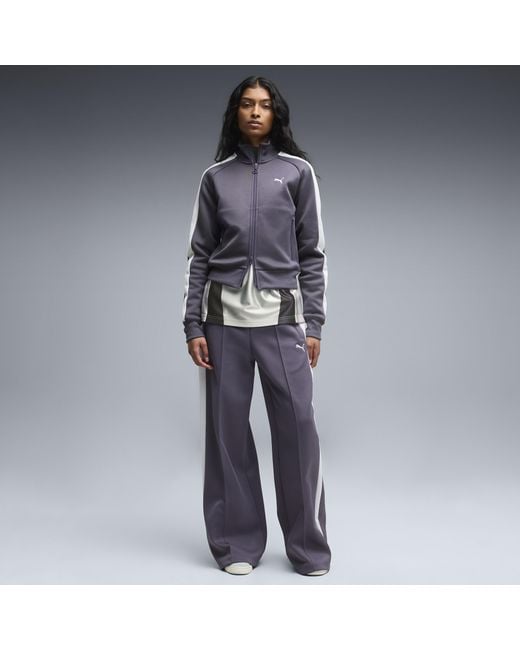 PUMA Blue T7 Always On Wide Leg Pants