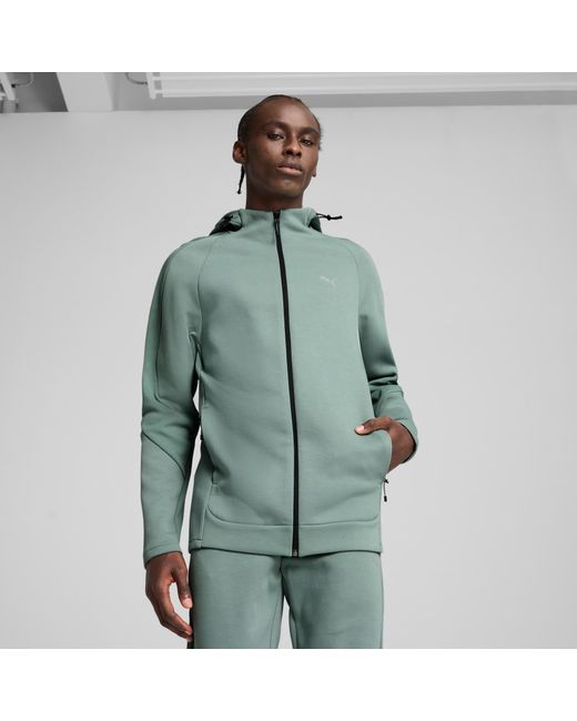 PUMA Evostripe Hoodie Met Rits in het Green voor heren