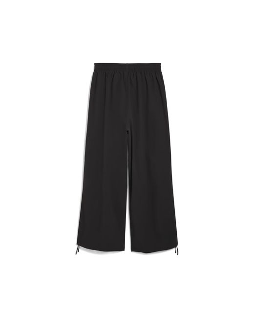 PUMA Black Wardrobe Essentials Parachute Pants for men