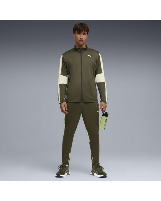 PUMA Green Train Favorite Zip-Up Training Jacket for men
