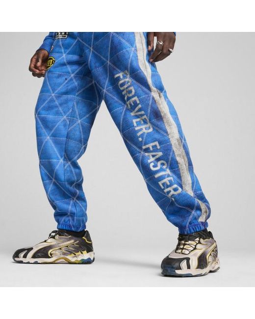 PUMA A Ap Rocky X Quilted Sweatpants Royal in Blue Lyst
