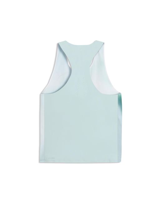 PUMA Blue Lightspeed Ultraweave Graphic Running Singlet for men