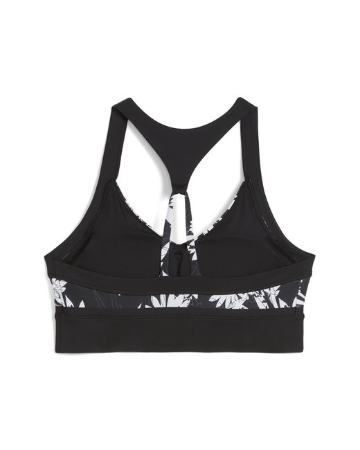 Reggiseno 4Keeps Tropical Aop di PUMA in Green
