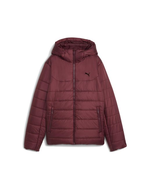 PUMA Red Ess Hooded Padded Jacket