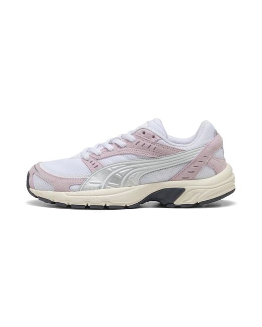 PUMA White C25K Sneakers Schuhe, Rose Mauve
