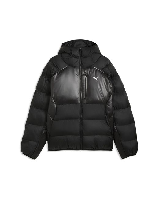 PUMA Black Tech Primaloftâ Heat Insulation Puffer Jacket for men