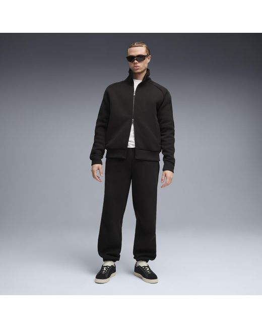 PUMA Black T7 Track Jacket for men