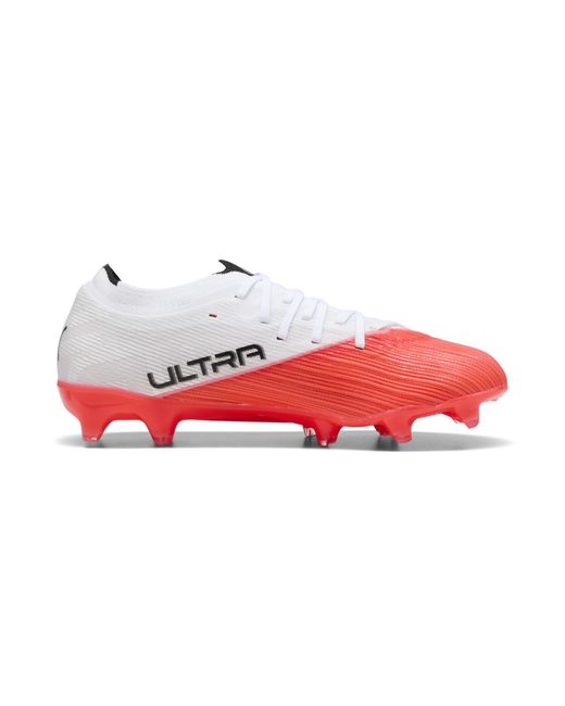 PUMA Red Ultra Nitro 7 Match Fg/Ag Football Boots