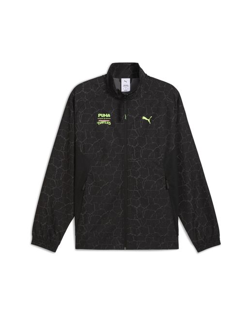 Chaqueta De Chándal Holgada X Tmnt Tech Para Hombre, Ropa, Negro PUMA de hombre de color Black