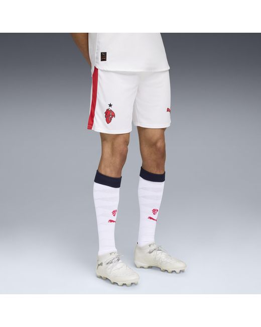 PUMA White Ac Milan 25/26 Shorts for men