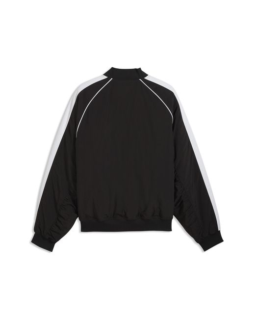 PUMA Black T7 Bomber Jacket