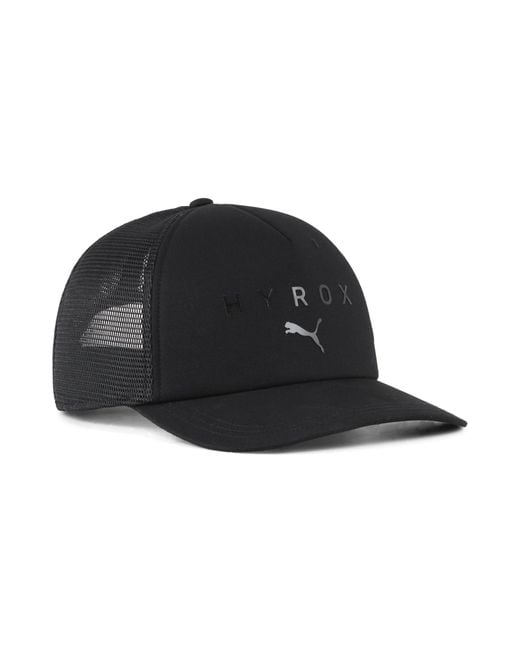 PUMA Black X HYROX Trucker Cap